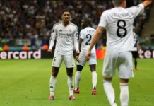 Opublikowano nagrania VAR z derbów Madrytu. Real nie dostał czerwonej kartki dla Romero Jude Bellingham 1 | Real Madryt 2024