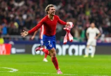 Atlético – Levante zapowiedź meczu, typy bukmacherskie i prognozy (08.11.2025) Antoine Griezmann 1 | Atletico Madryt 2024