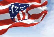 Atletico – Union St. Gilloise gdzie oglądać mecz? Transmisja i stream na żywo (04.11.2025) Atletico Madryt flaga