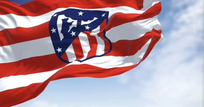 Atletico Madryt flaga Atletico Madryt flaga