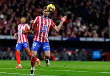 Przewidywane składy drużyn na mecz Galatasaray – Atlético (21.01.2026) Atletico Madryt - Clément Lenglet 1