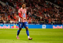 Atlético – Club Brugge oceny zawodników po spotkaniu (24.02.2026) Atletico Madryt - Marc Pubill 1