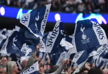 Klauzula Romera: Atletico Madryt może wykupić obrońcę Tottenhamu za 60 mln euro Tottenham - kibice 1