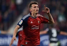Osasuna – Atletico skrót z meczu, podsumowanie i statystyki (12.05.2026) Osasuna - Ante Budimir
