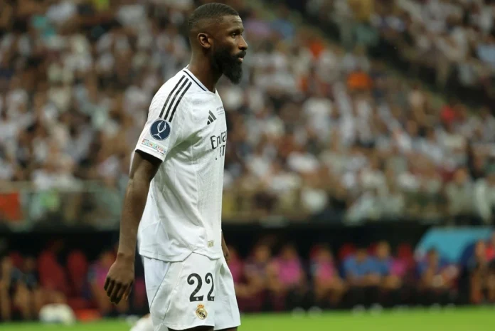 Real Madryt - Antonio Rudiger 2 Real Madryt - Antonio Rudiger 2
