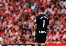 Athletic Bilbao – Atlético Madryt skrót meczu, podsumowanie i statystyki (05.09.2026) Athletic Bilbao - Unai Simon 1