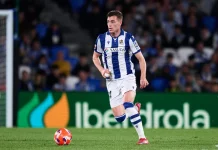 Real Sociedad – Atlético Madryt skrót meczu i statystyki (13.09.2026) Real Sociedad - Luka Sucic 1